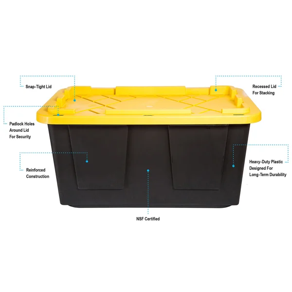 Heavy-duty North Texas Tote Co. tote features